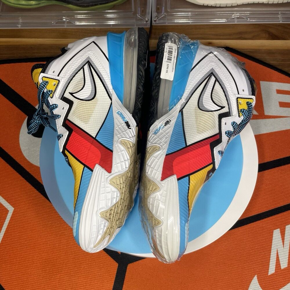 Size 10.5- Nike LeBron 18 XVIII Low - Stewie Griffin SOLD - Picture 8 of 11